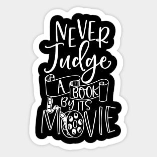 Never Judge A Book By Its Movie Sticker